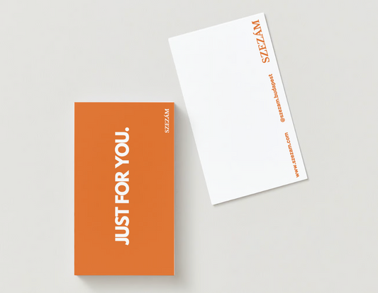 'JUST FOR YOU.' kártya