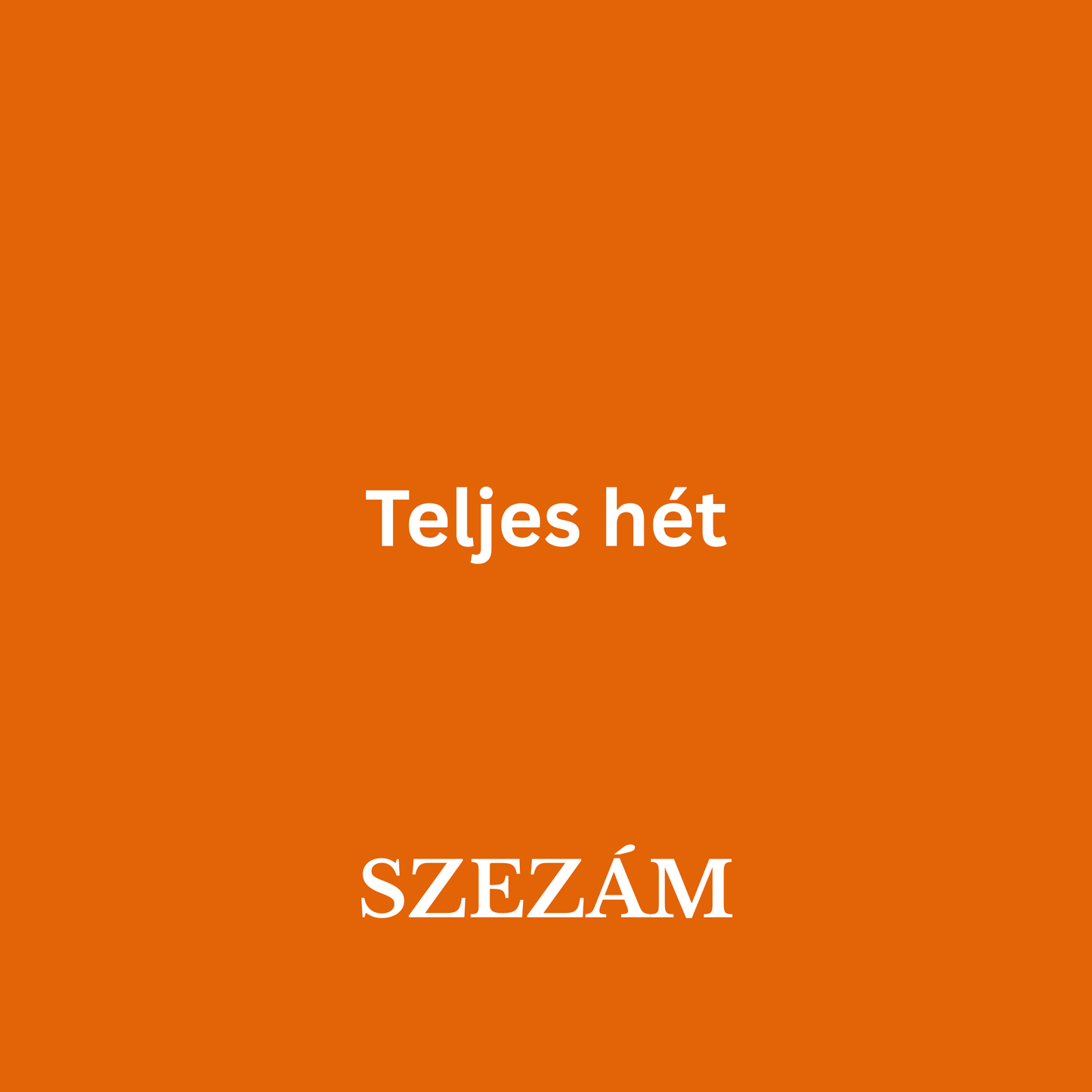 Egész heti menü 06.15-19.