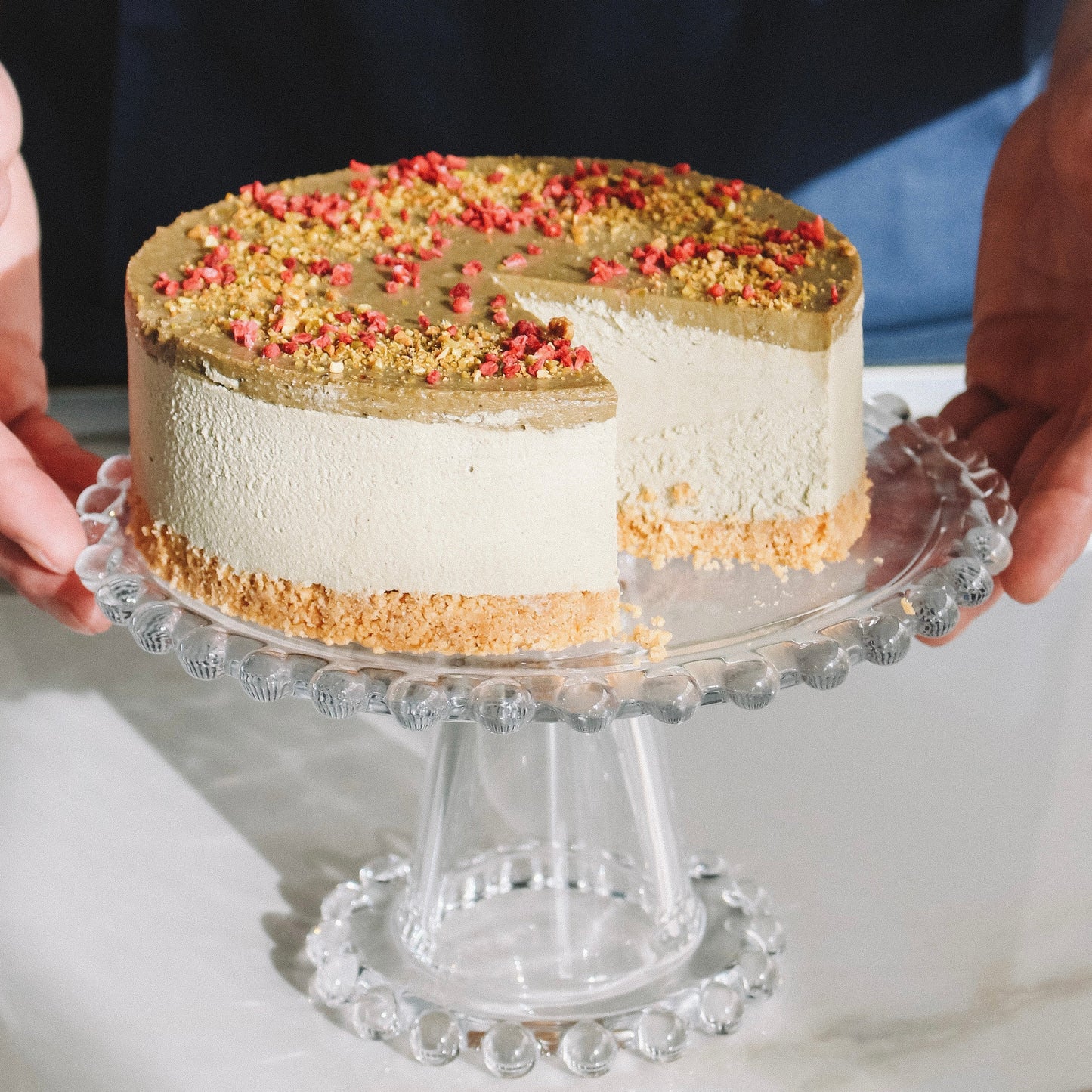 Pisztáciás sajttorta (legnépszerűbb)