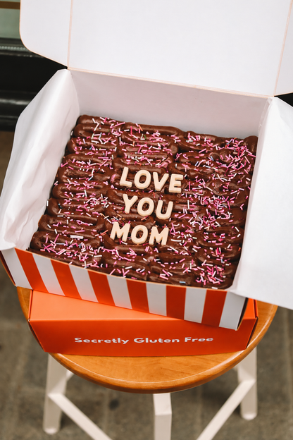 Anyák napi brownie box