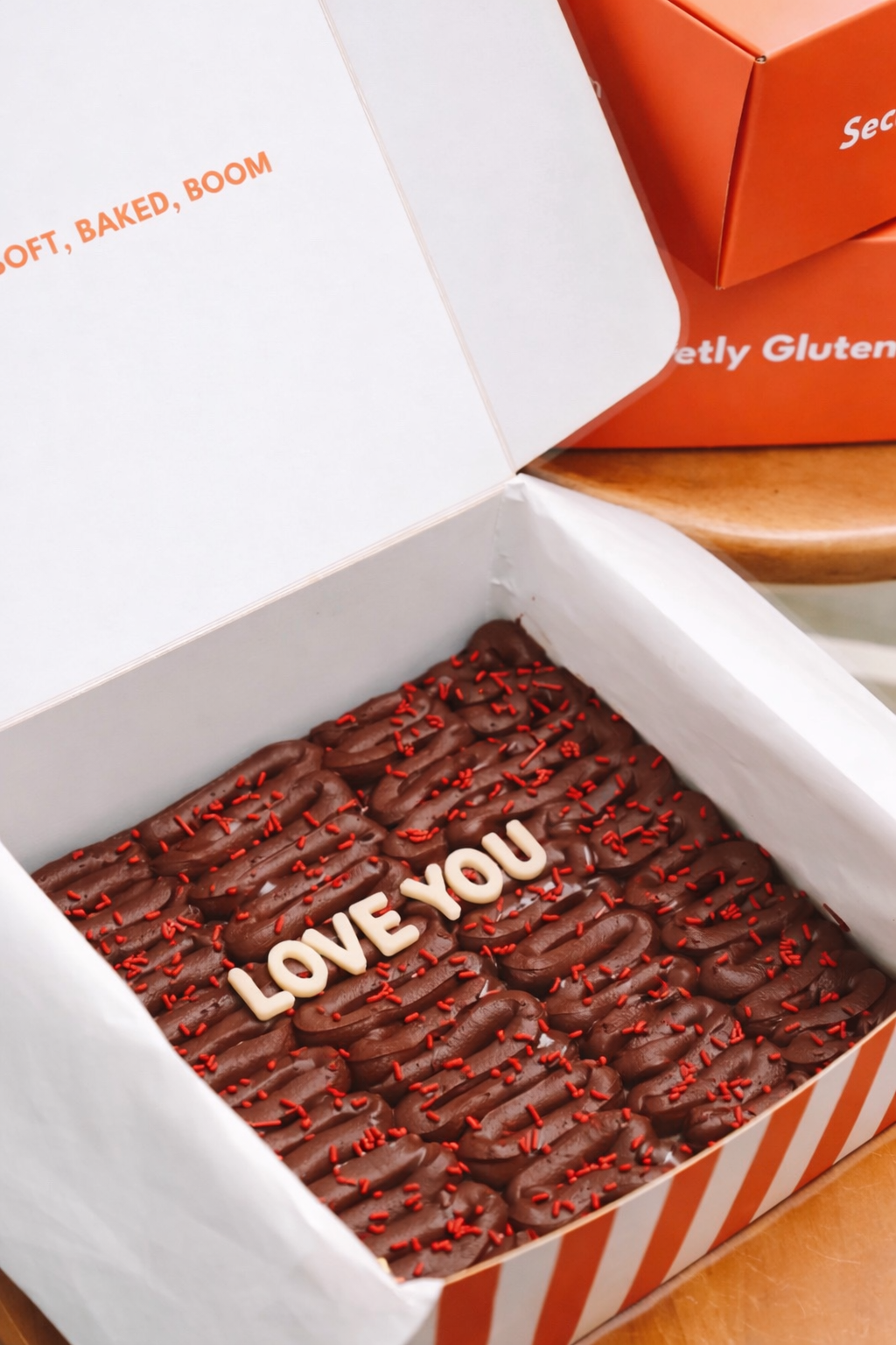 Valentin Brownie Box