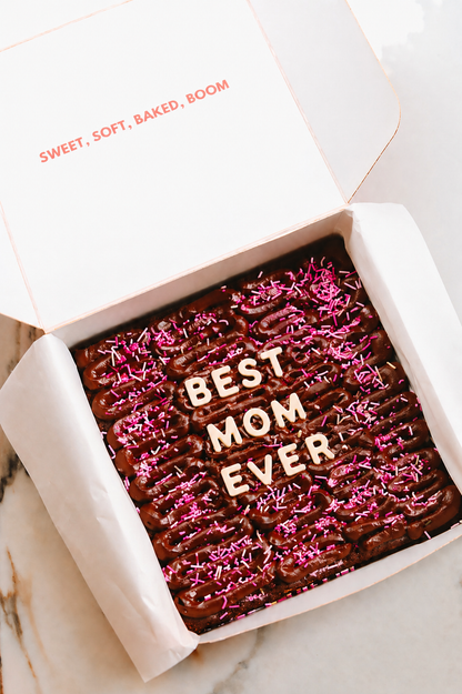 Anyák napi brownie box