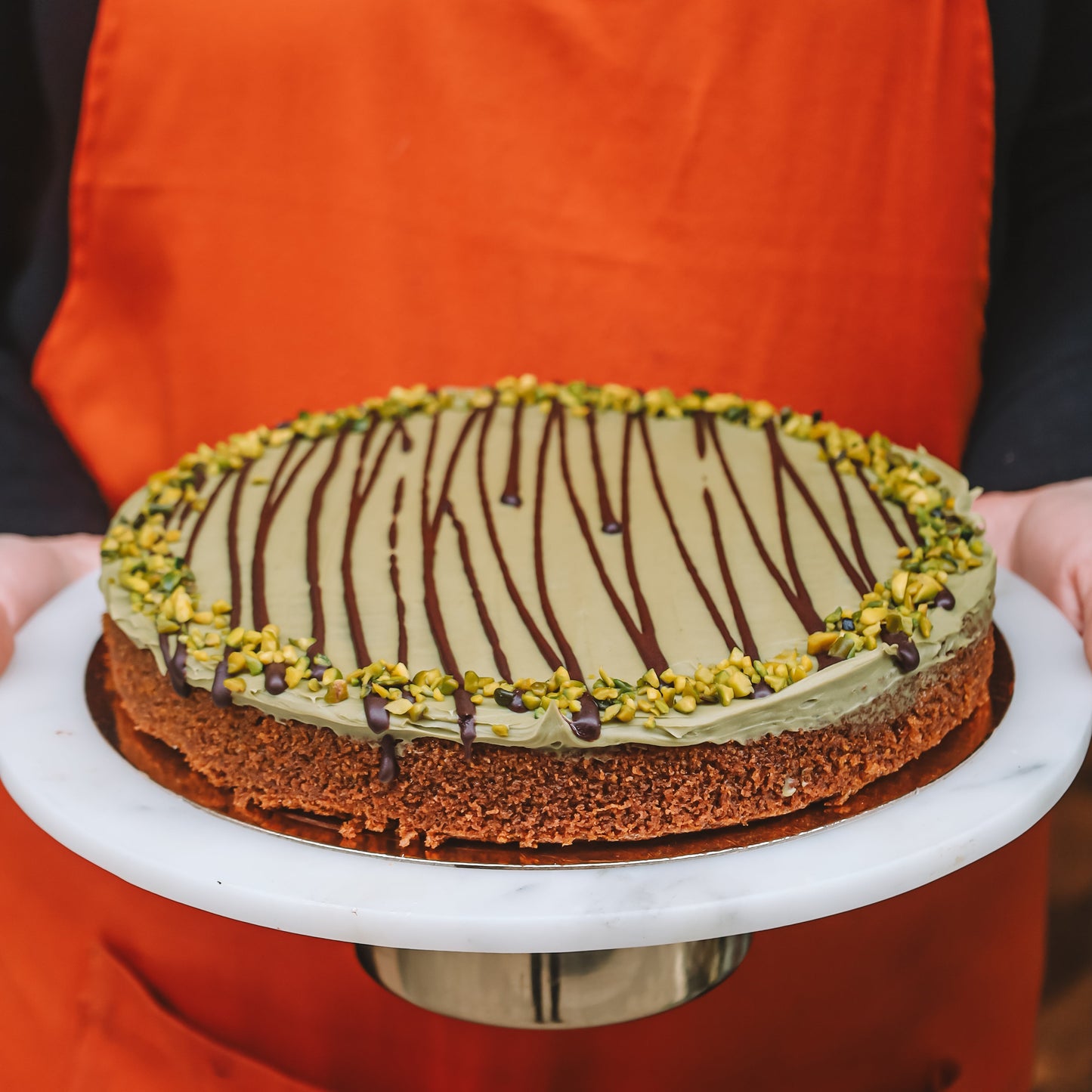 Paleo Pisztácia torta