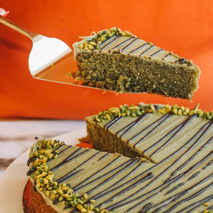 Paleo Pisztácia torta