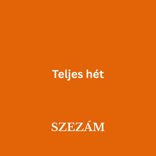 Egész heti menü 06.15-19.